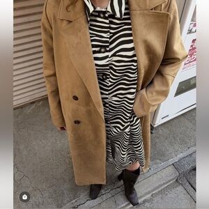 ZARA ANIMAL PRINT DRESS ZW COLLECTION SIZE XS